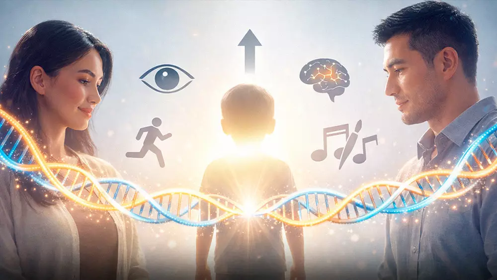 Как предсказать внешность и потенциал будущего ребёнка: правила генетики, наследования и практические аспекты