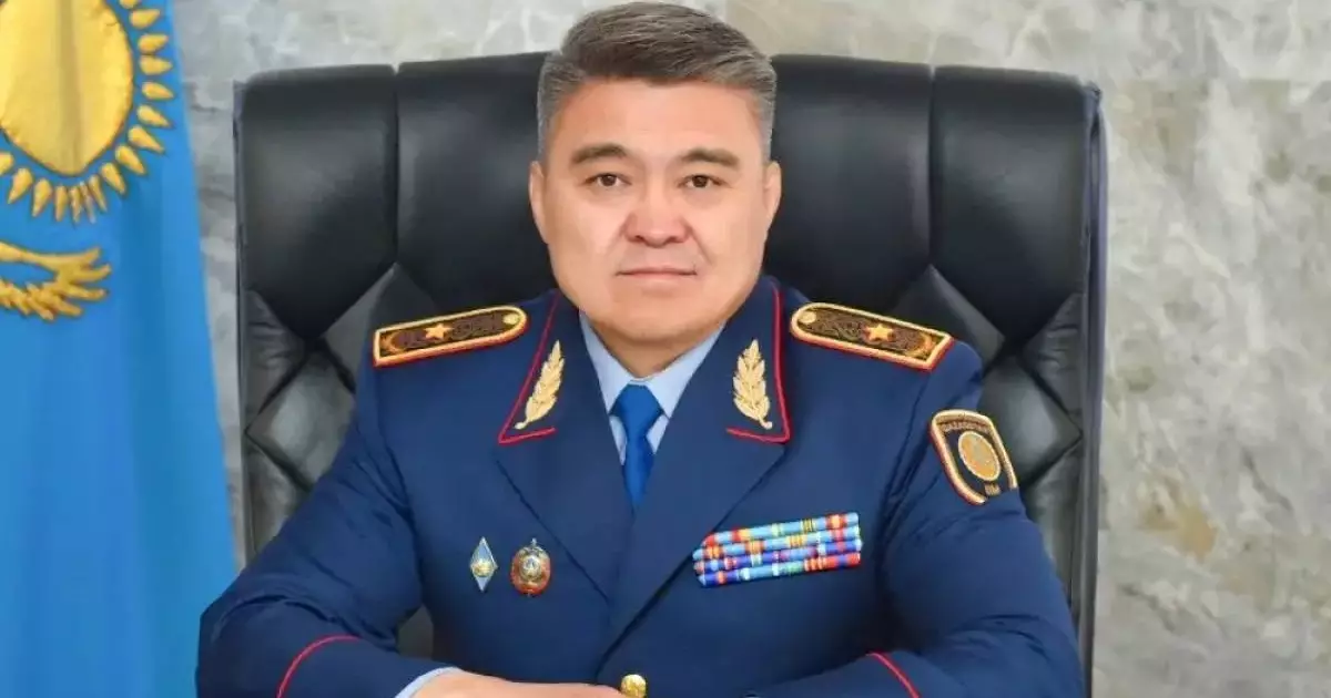  Главный полицейский сменился в Алматы 
