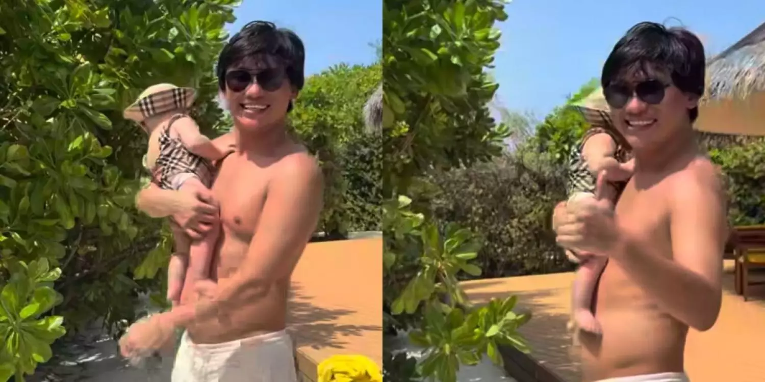 Әнші Қайрат Нұртас алғаш рет кенже қызын көрсетті