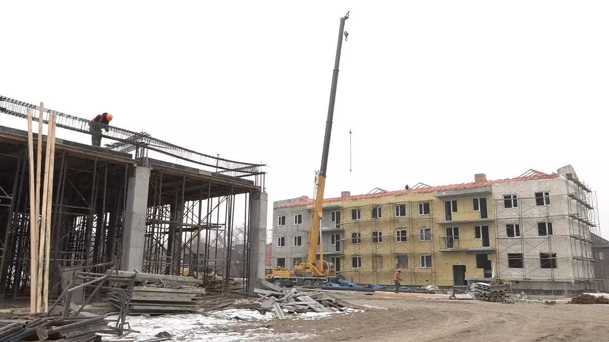 В Наурызбайском районе Алматы строят новую пожарную часть