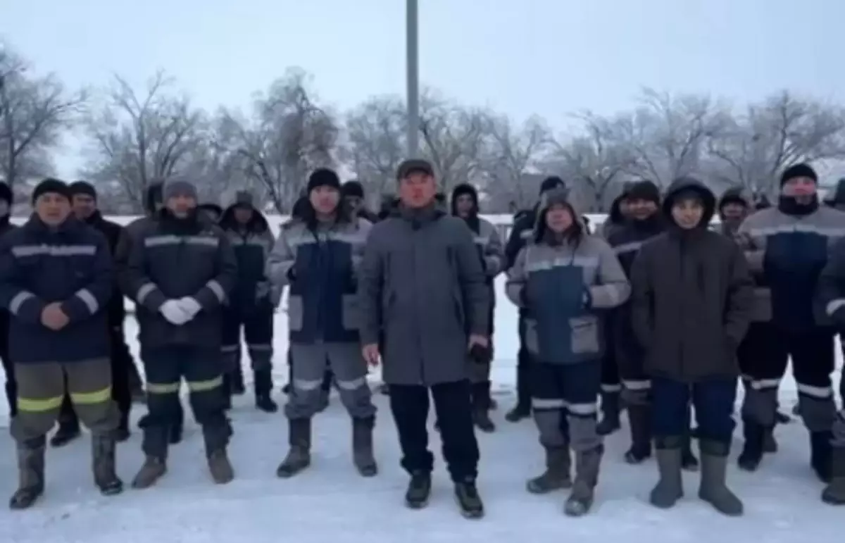 Жезқазғанда "Қазақмыс" жұмысшылары әріптестеріне тағылған айыптарға келіспей, наразылық білдірді