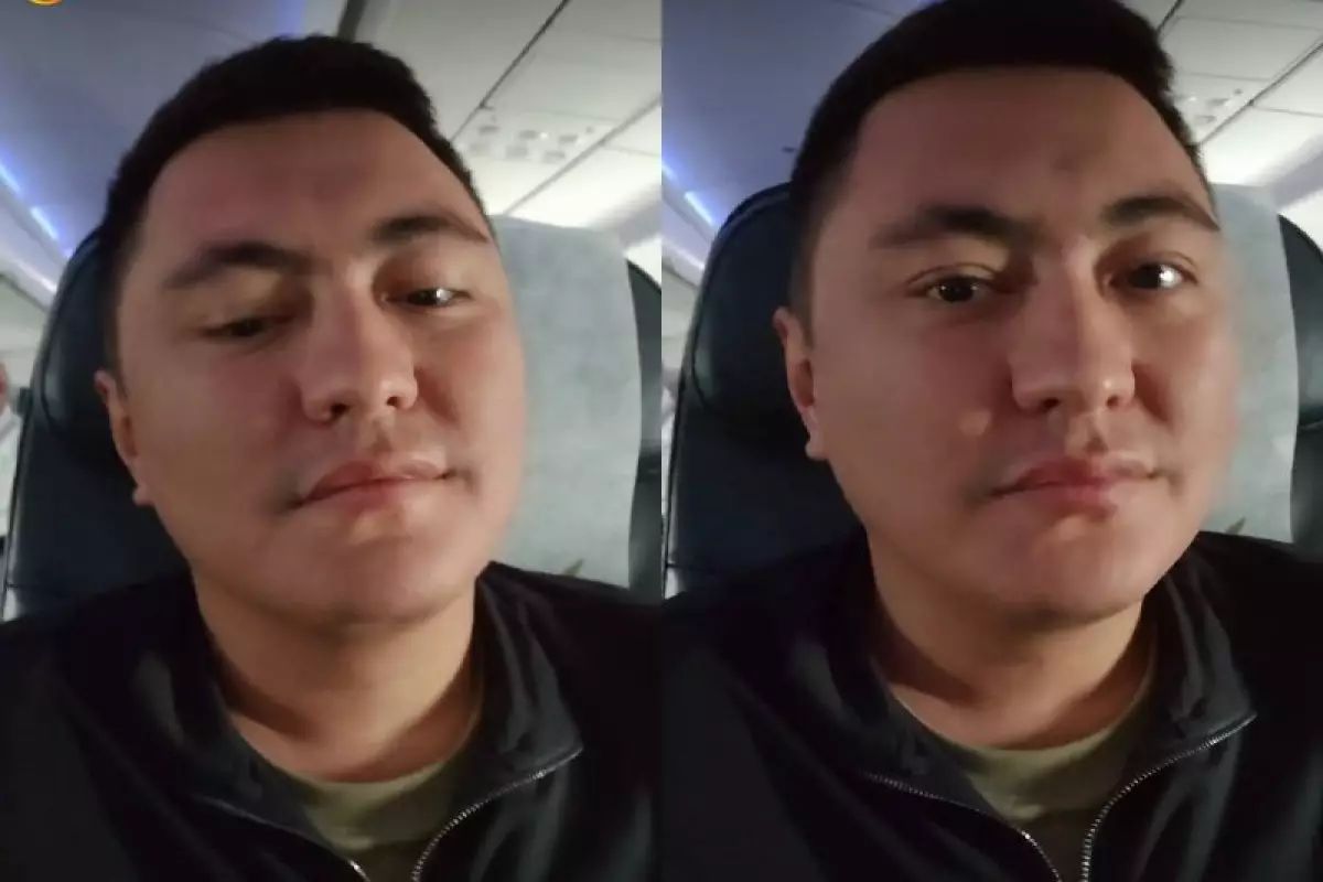 «Неге жылаған балаға қарамайды?»: Дәулет Мұқаев ұшақтағы жайтты айтты (ВИДЕО)