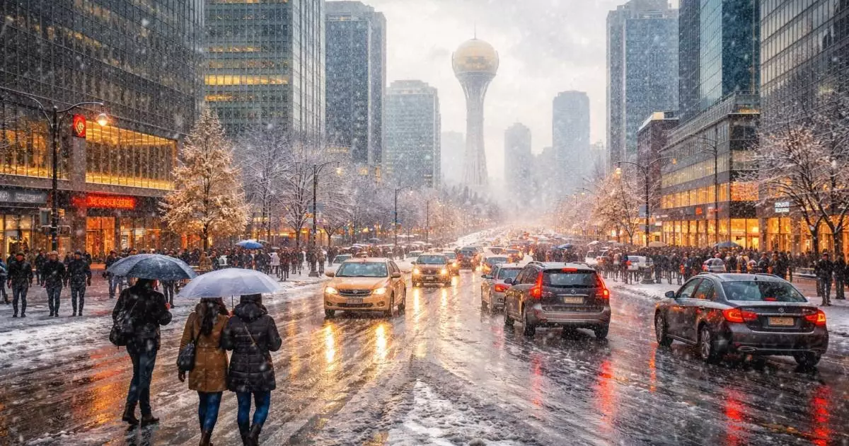  Прогноз погоды на 10 января: аномальное потепление в Казахстане 