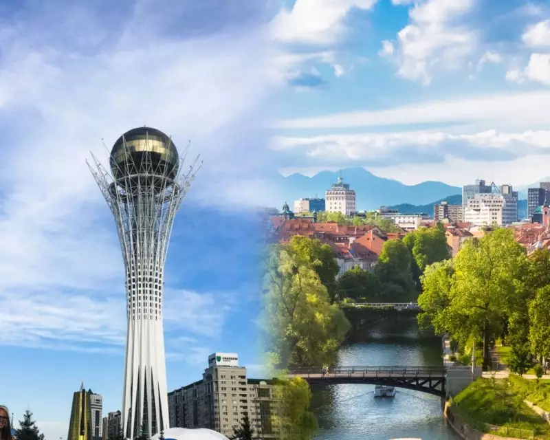 Астана и Любляна могут стать городами-побратимами