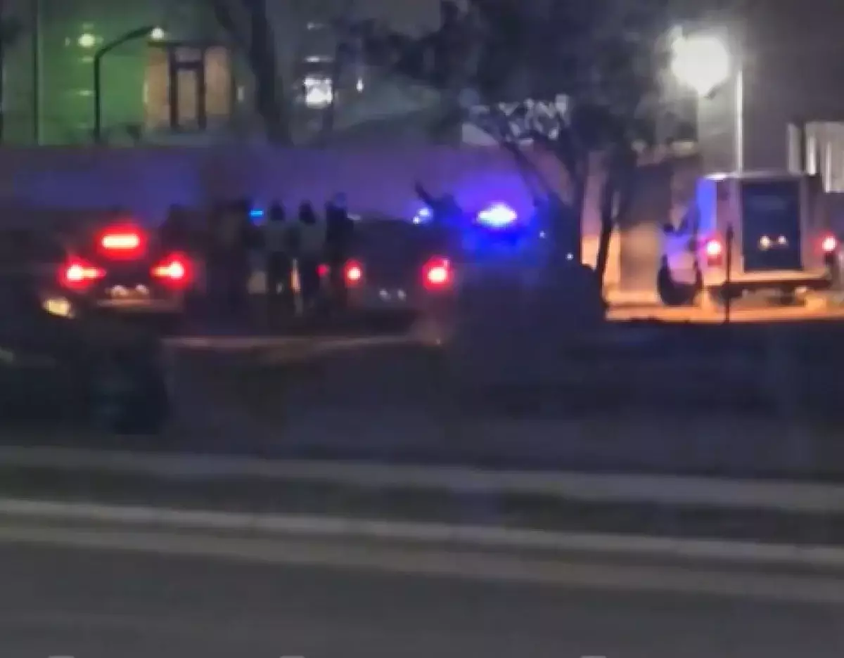 Полицейская погоня за нарушителем попала на видео в Актау