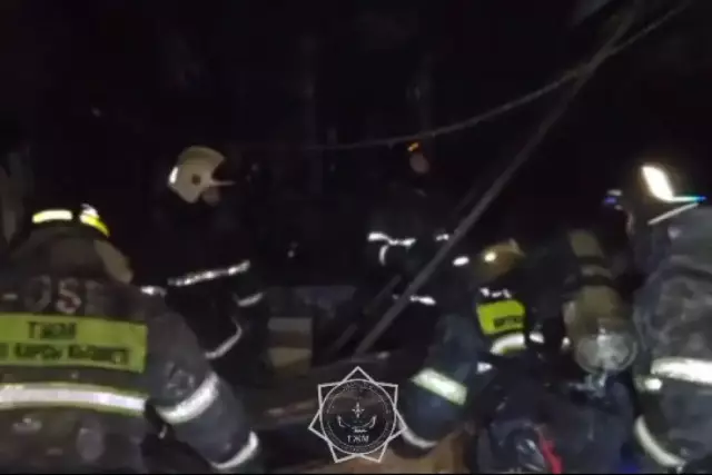 Семейде газ қоспасы жарылып, көрші үйлерге де өрт жайылған