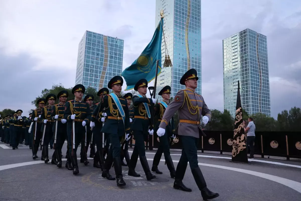 10 января - День Национальной гвардии в Казахстане