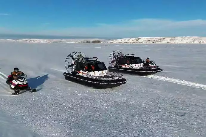 Аэролодки получили актюбинские спасатели