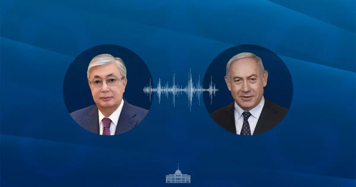   Қасым-Жомарт Тоқаев Израиль Премьер-министр Биньямин Нетаньяхумен телефон арқылы сөйлесті   