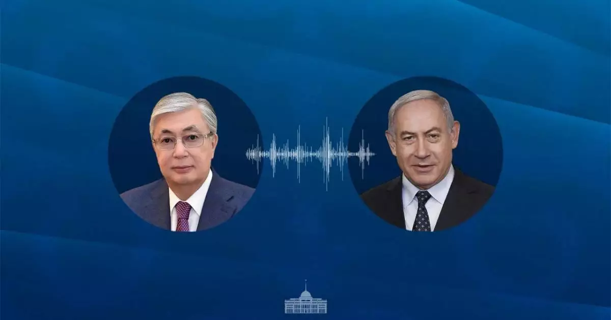  Тоқаев Биньямин Нетаньяхумен телефон арқылы сөйлесті 