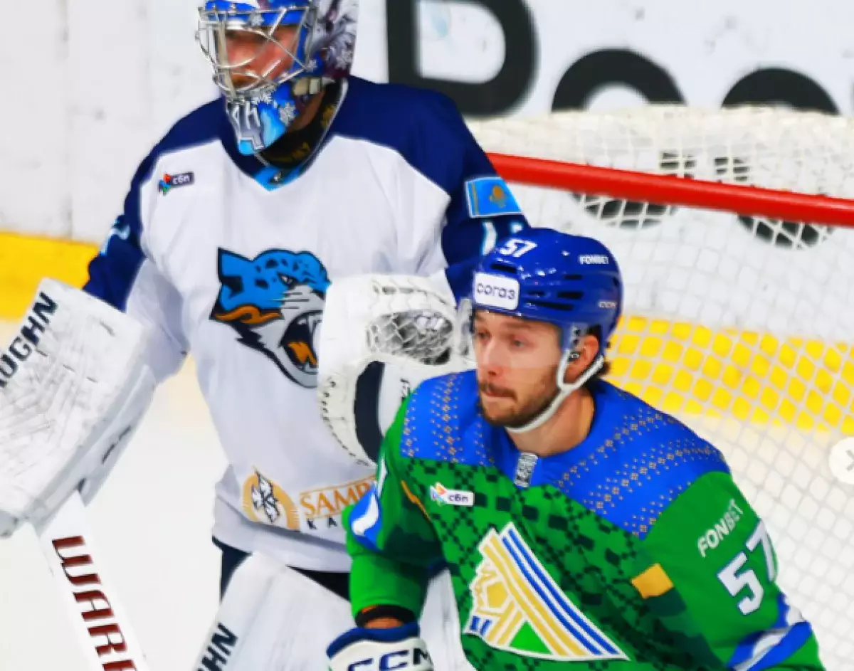 «Барыс» потерпел третье поражение подряд в КХЛ