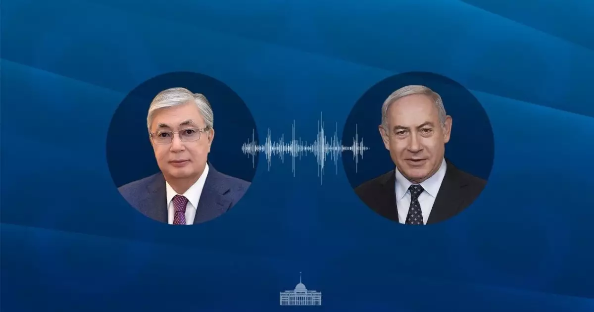  Тоқаев Биньямин Нетаньяхумен телефон арқылы сөйлесті 