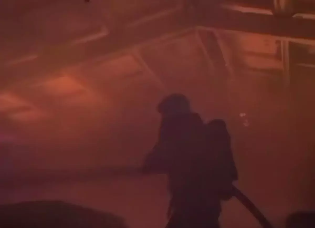 Мебельный цех горел в Алматинской области