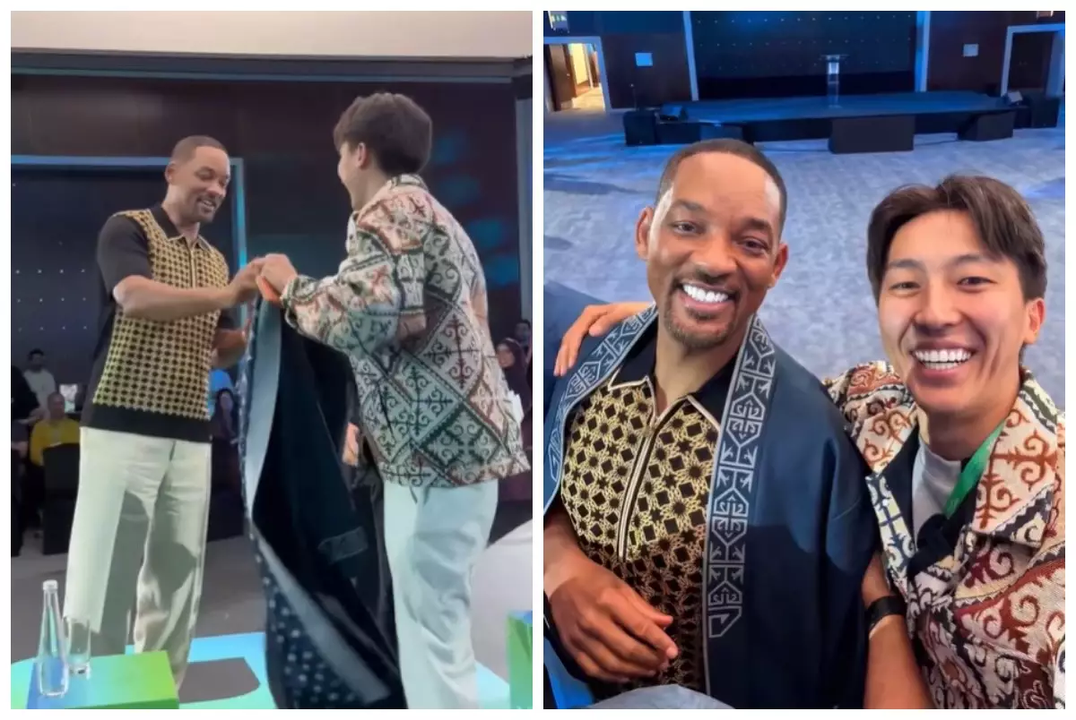 Қазақстандық азамат Уилл Смитке шапан жапты