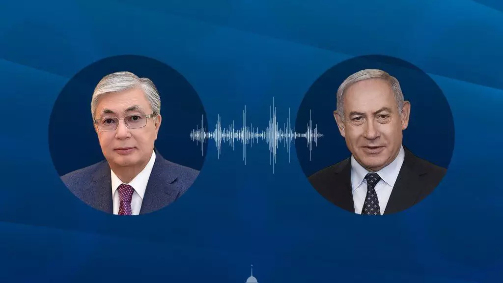 Тоқаев пен Нетаньяху телефон арқылы сөйлесті