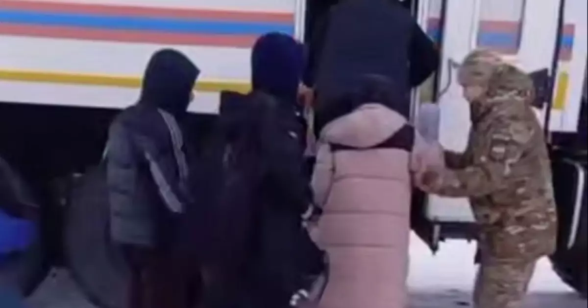  Қостанай облысында автобус жолда қалып, 28 адам эвакуацияланды 