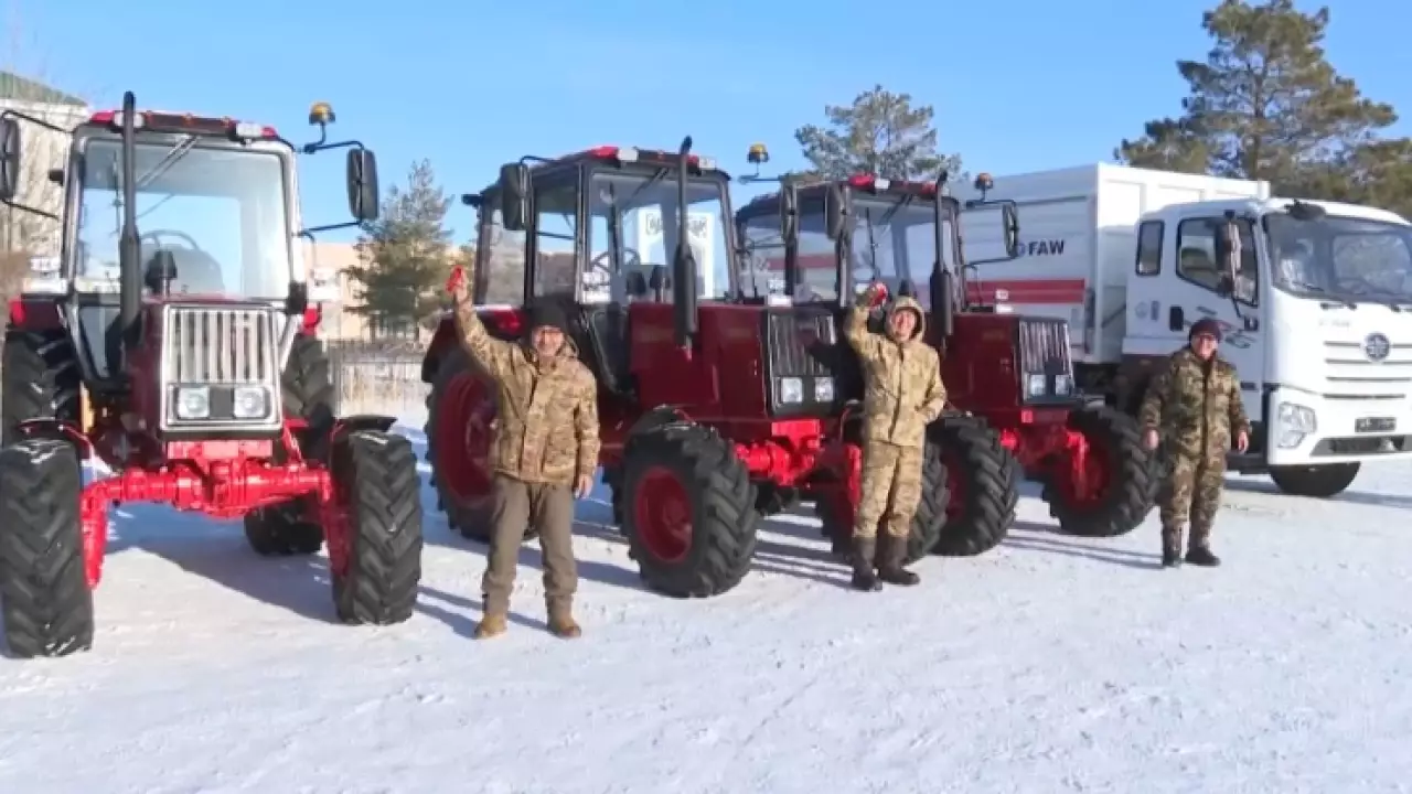 Нацпарк «Ұлытау» пополнился новой техникой