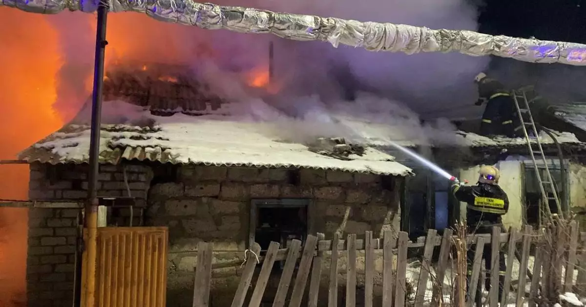  Екібастұзда тұрғын үйде ер адам өртеніп кетті 