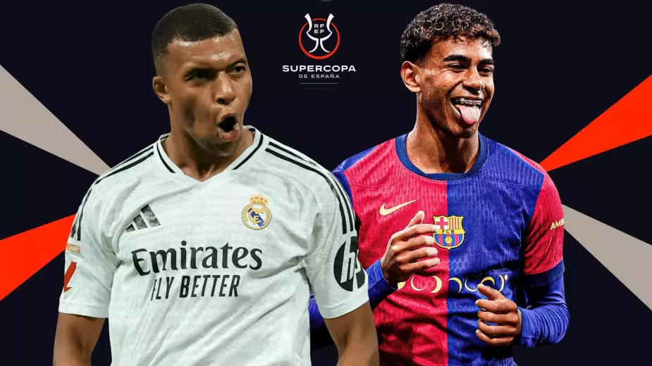 "Барселона" - "Реал": стартовые составы команд на финал Суперкубка Испании