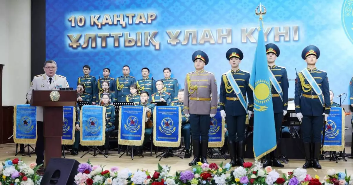  Елордада Ұлттық ұлан күні аталып өтті 