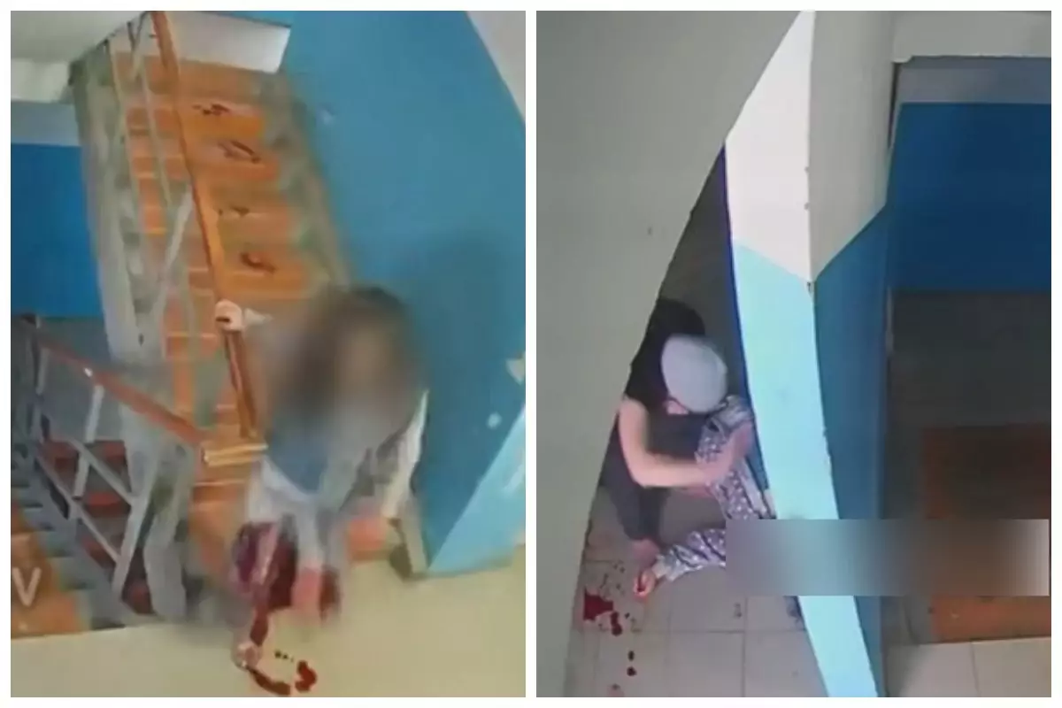 Бір адамды өлтіріп, екіншісін жарақаттаған: Екібастұзда қанды қылмыс жасаған әйел ұсталды (видео)