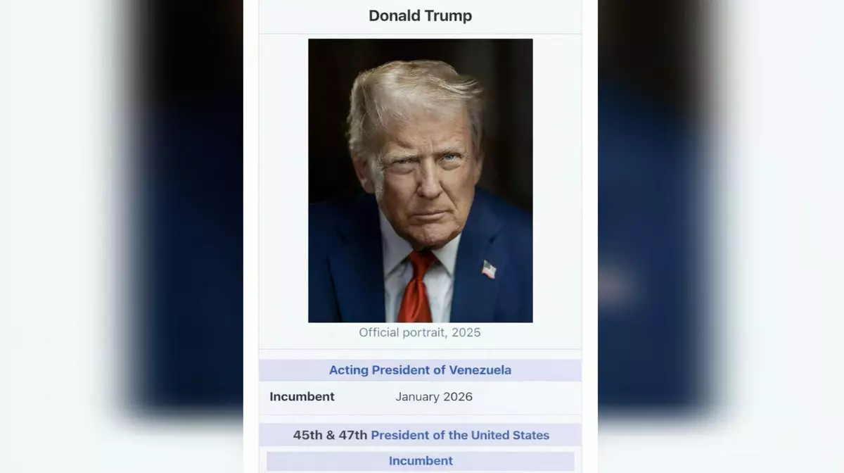 Трамп назвал себя исполняющим обязанности президента Венесуэлы