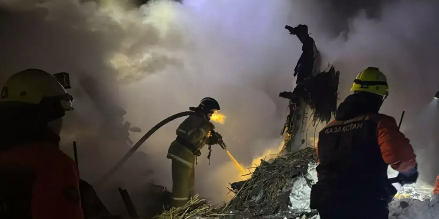 Солтүстік Қазақстанда өрттен бірнеше адам көз жұмды