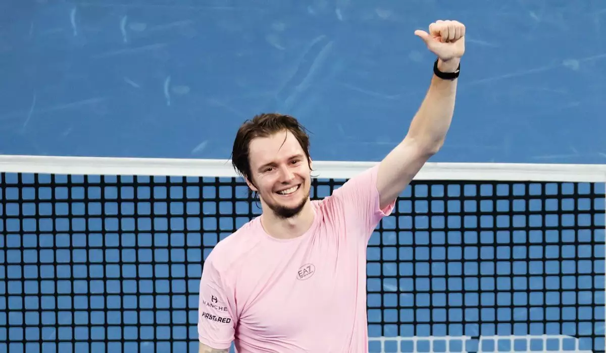 Впервые в Казахстане: Александр Бублик стал 10-й ракеткой мира