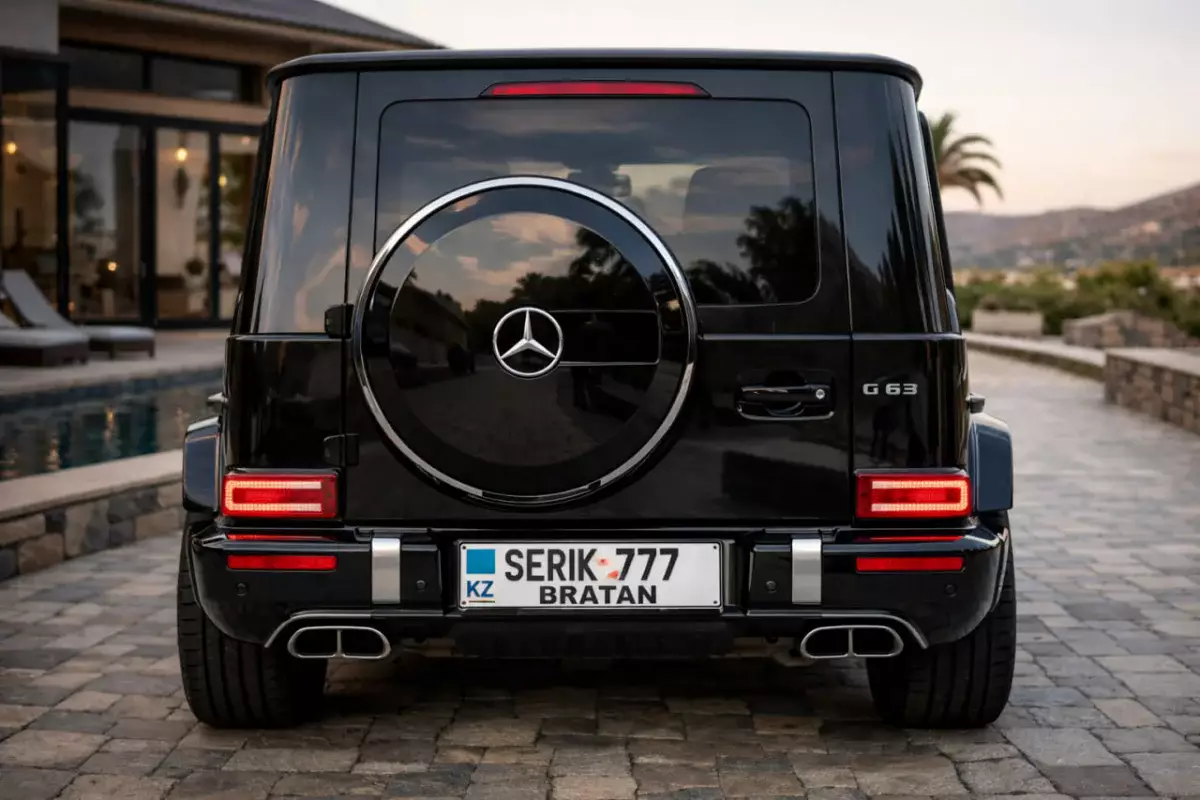 Казахстанцам запретят брать смешные номера для машин