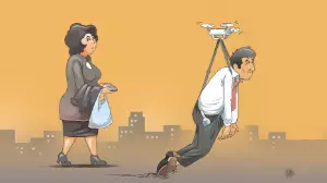 Тойдан қайтқанда...