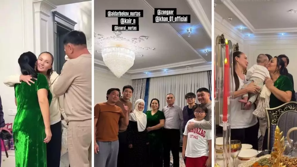 "Қайрат балаша қуанып тұр": Гүлзира Айдарбекова құда-құдағиын төріне шығарды (ФОТО, ВИДЕО)