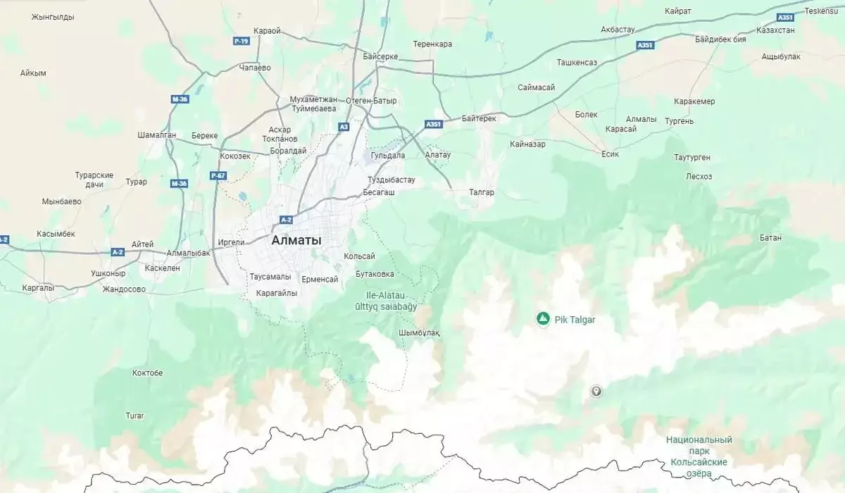 Алматы маңында қуаты 3,6 баллдық жер сілкінісі тіркелді