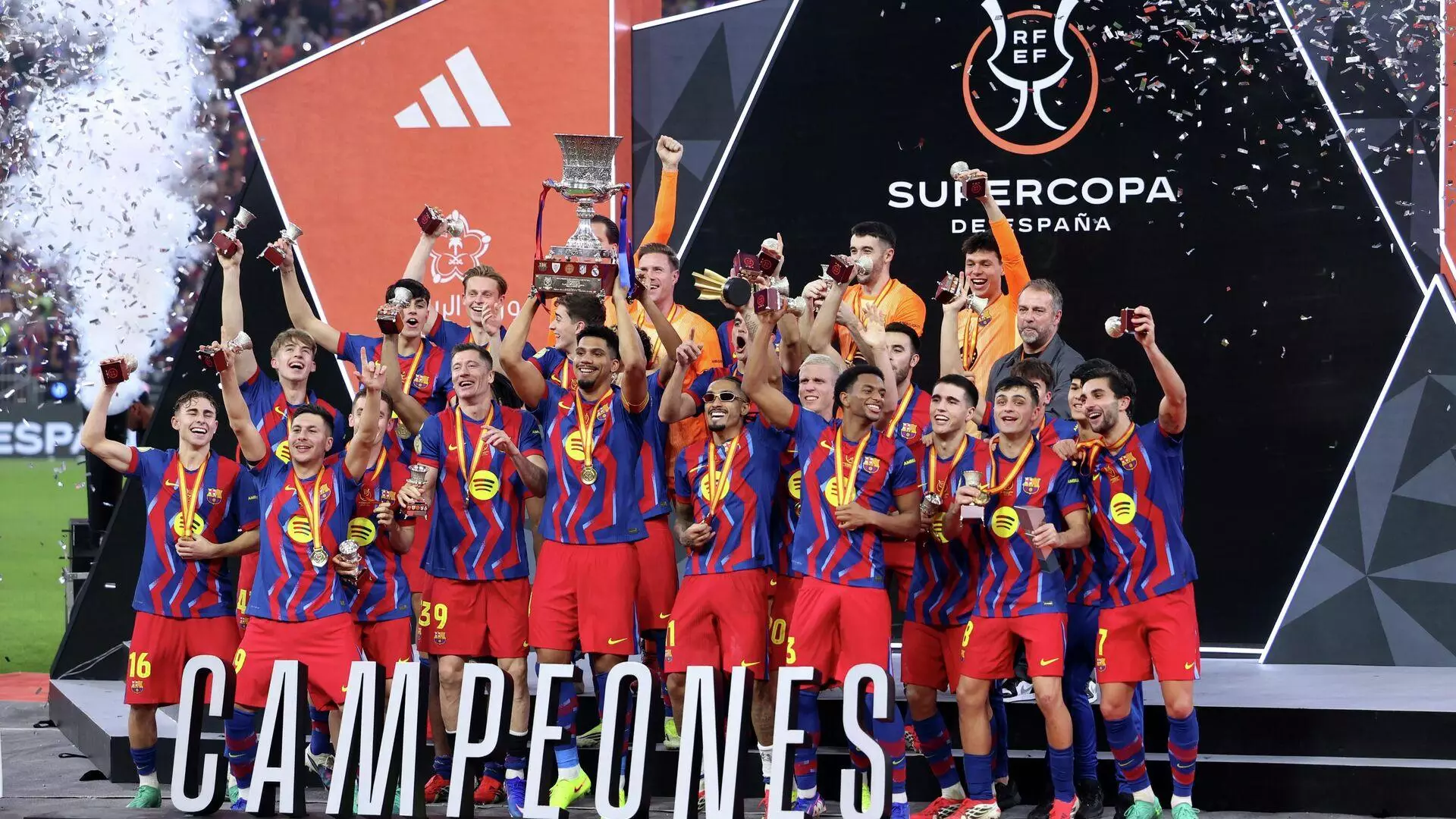 «Барселона» вновь обыграла «Реал» и взяла Суперкубок Испании
