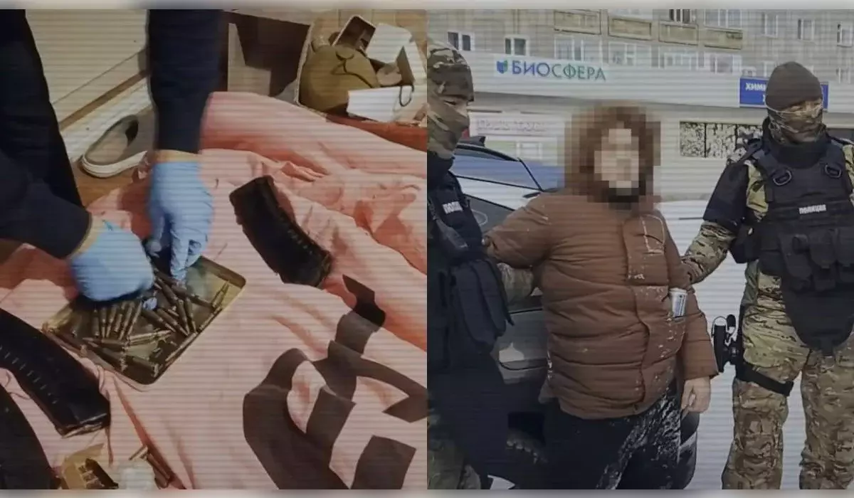 Угрозами забрал у детей 10 млн тенге: задержание вымогателей сняли на видео в Караганде