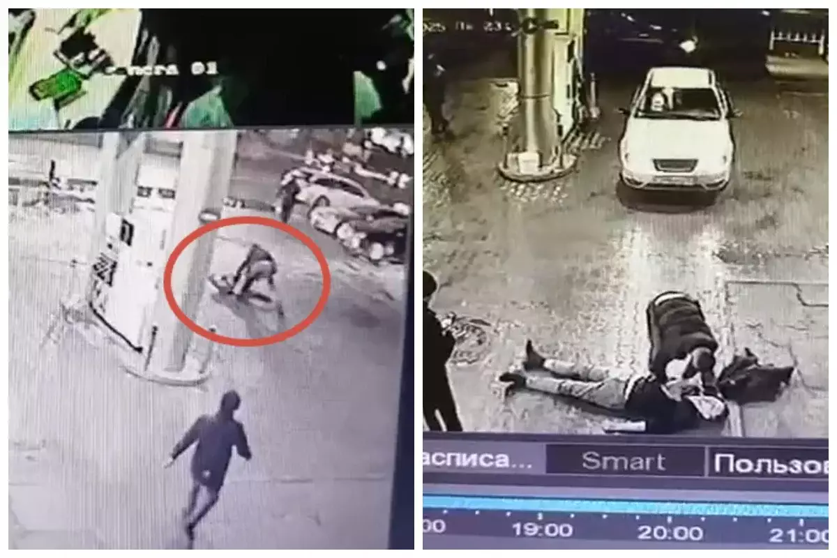 Алматы көшесінде 3 ер адам жасөспірімді есінен танғанша ұрып-соғып кеткен (ВИДЕО)