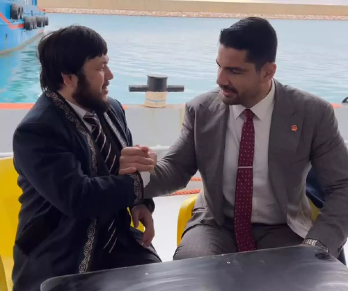 Түріктің Олимпиада чемпионы қазақ балуандарына алғыс айтты