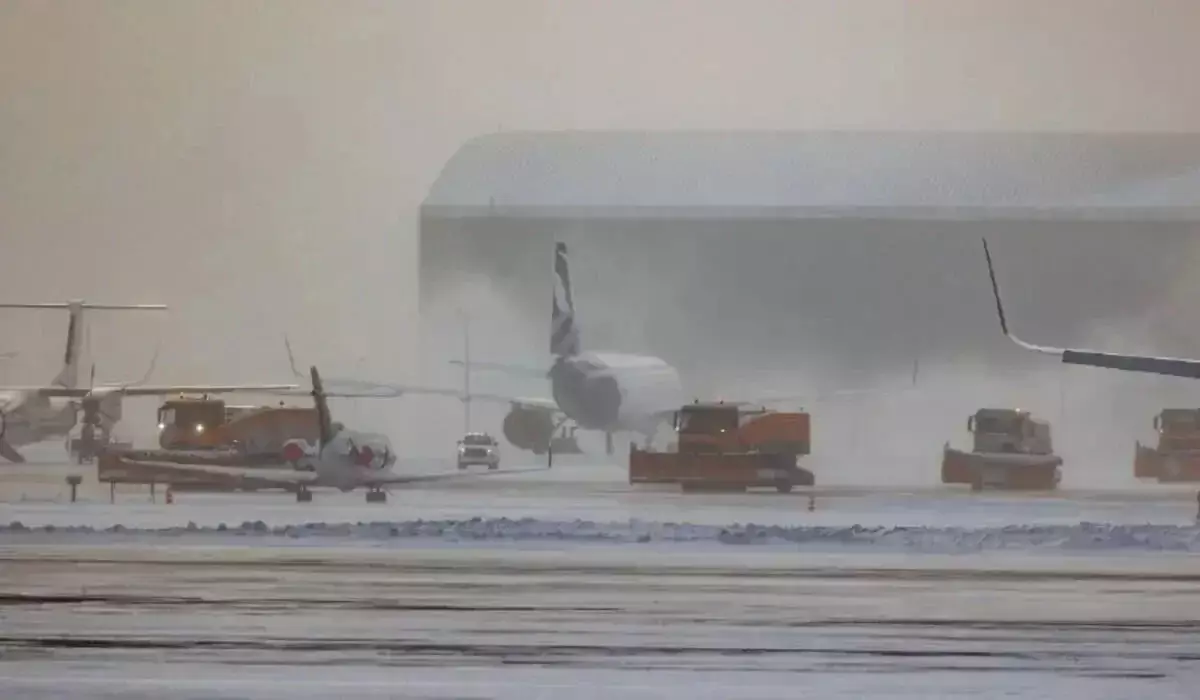 Боранға байланысты Астана әуежайында рейстер кешігіп жатыр