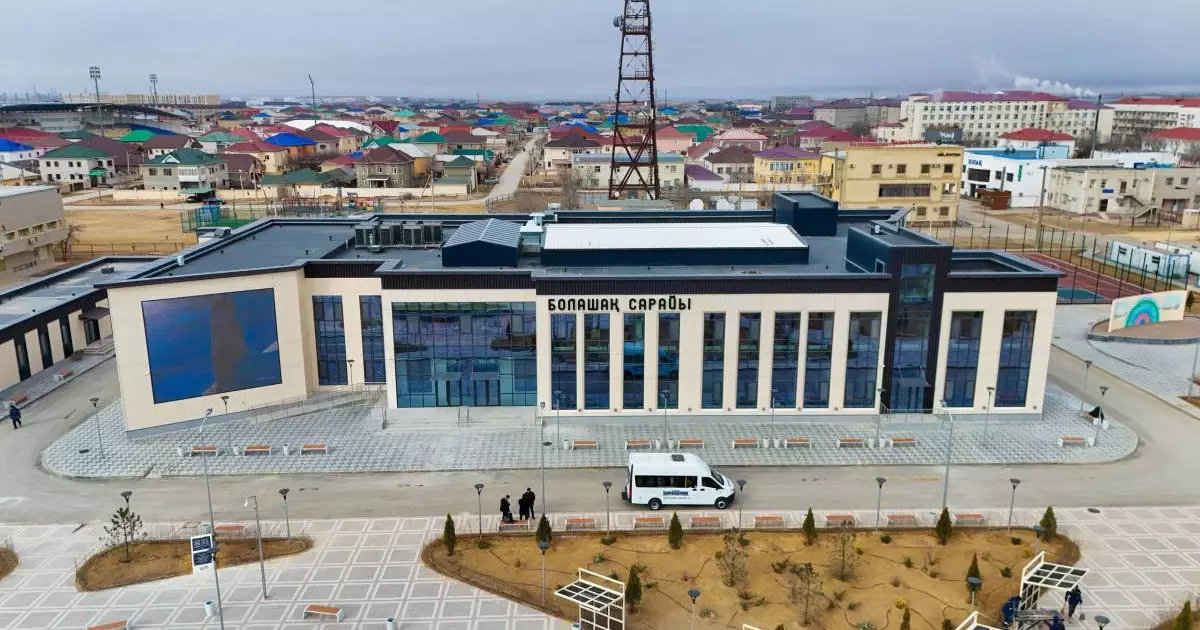  Жаңаөзенде алғаш рет заманауи үлгідегі оқушылар сарайы ашылды 