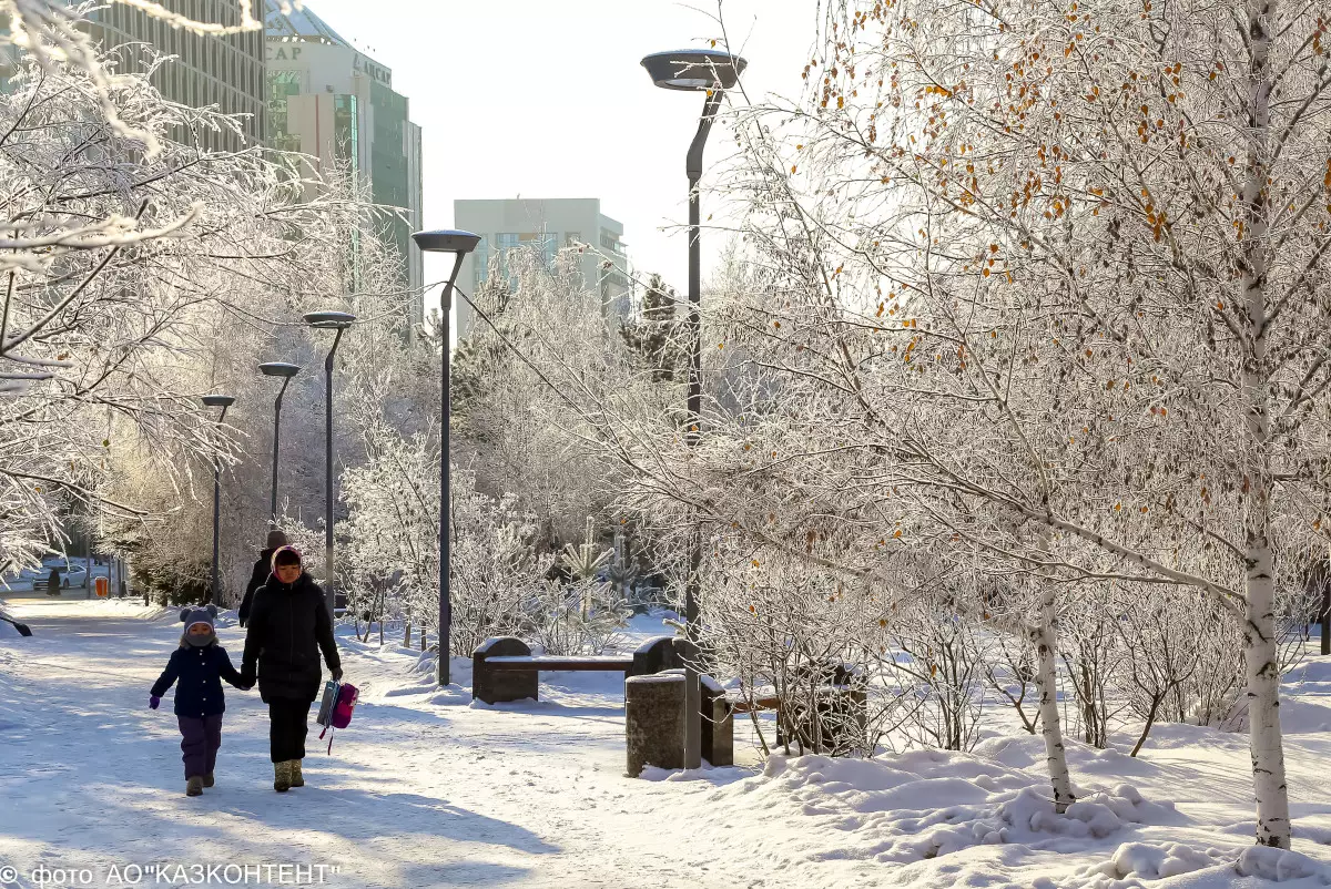 Морозы до −38°C ожидаются в Казахстане