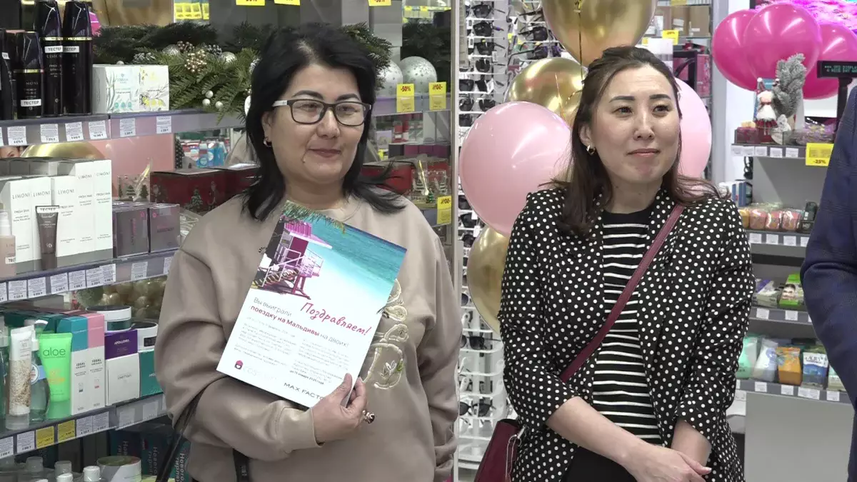 Мальдив аралдарына бес жолдама:  Cosmart дүкендер желісі тұтынушыларын тағы да қуантты