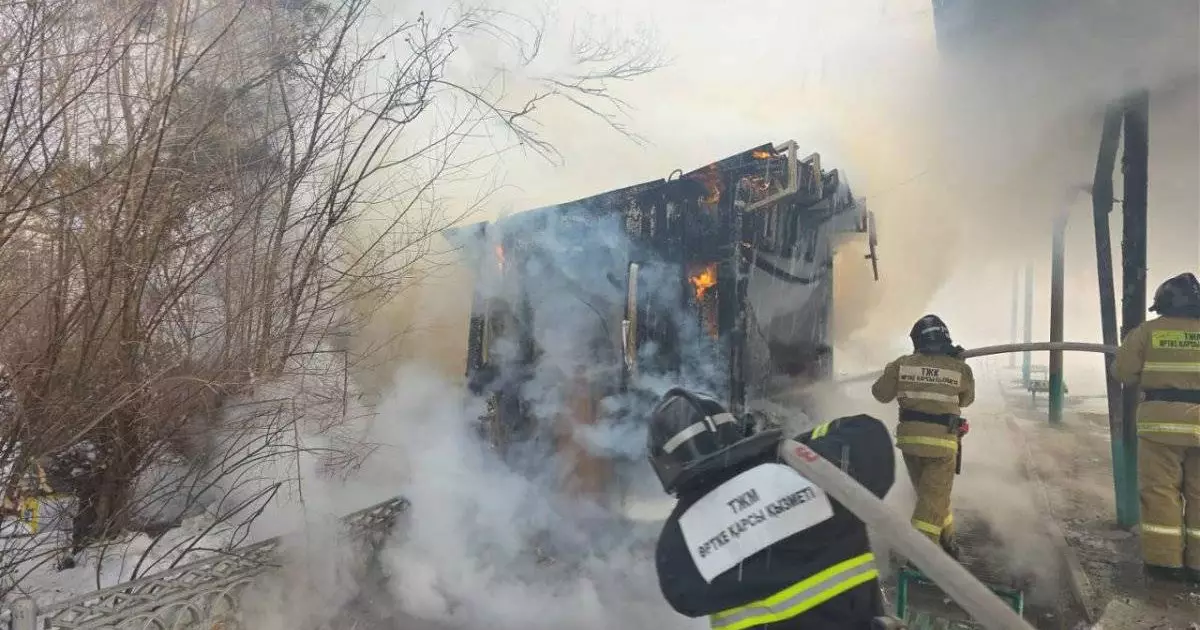  Көкшетау автовокзалында өрт шықты 