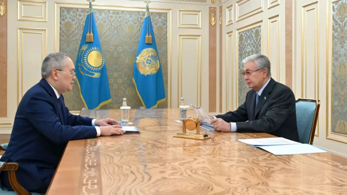2,1 трлн теңге заңсыз айналымда жүрген: Тоқаев ҚМА төрағасын қабылдады