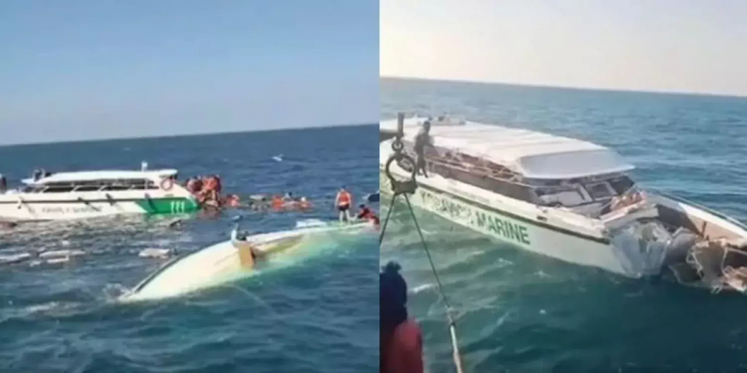 Таиландта қазақстандық туристер мінген катер апатқа ұшырады: бірнеше адам зардап шекті (ВИДЕО)