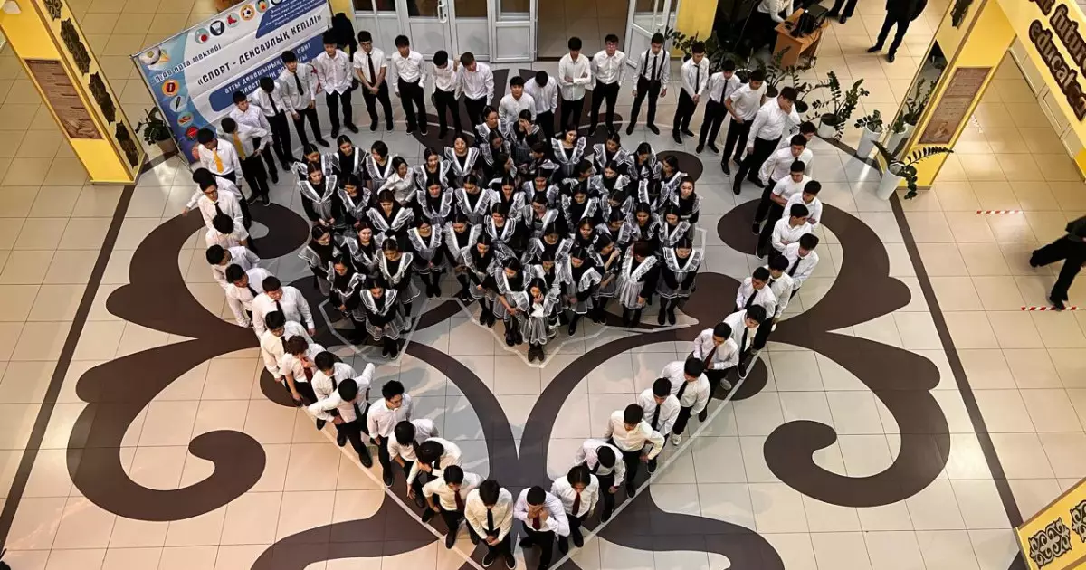   Өскеменде оқушылар ерекше челлендж бастады   