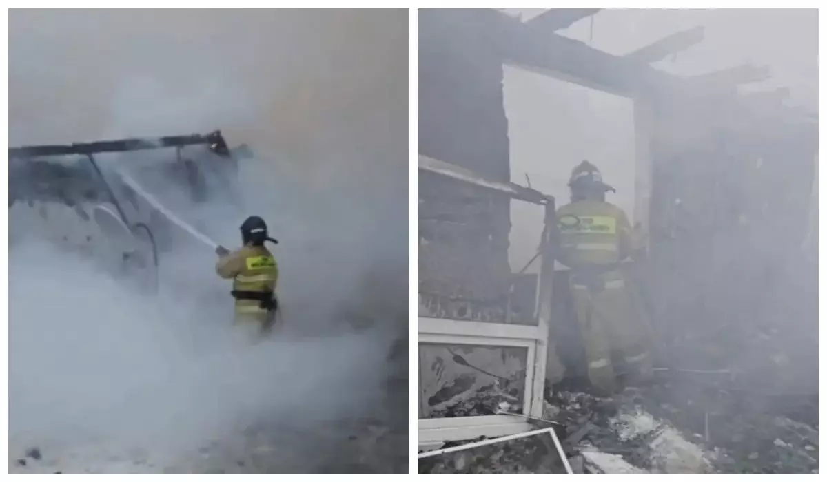 Взрыв произошел в доме с беременной женщиной под Астаной (ВИДЕО)