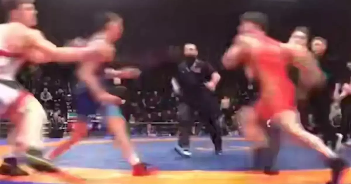  Турнир борцов закончился массовой дракой 