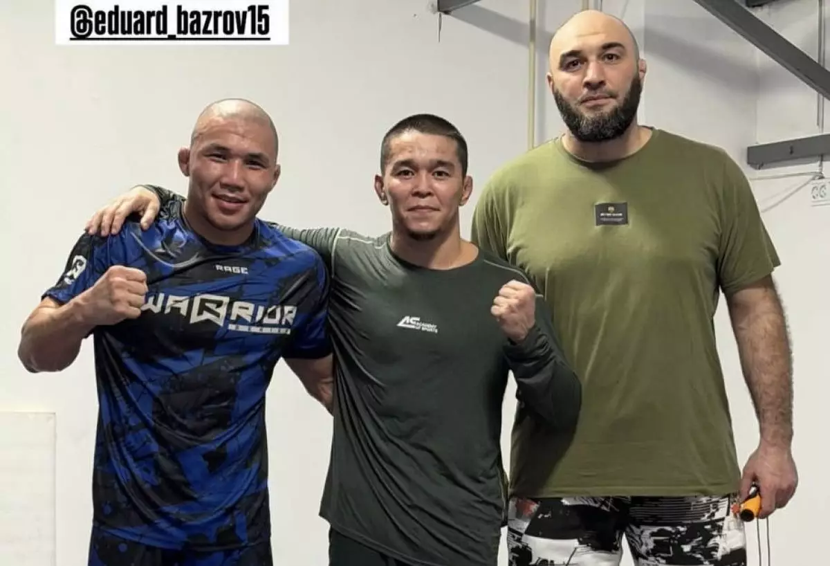 Нұрқожа Қайпанов Асу Алмабаевпен бірге жаттығуды бастады