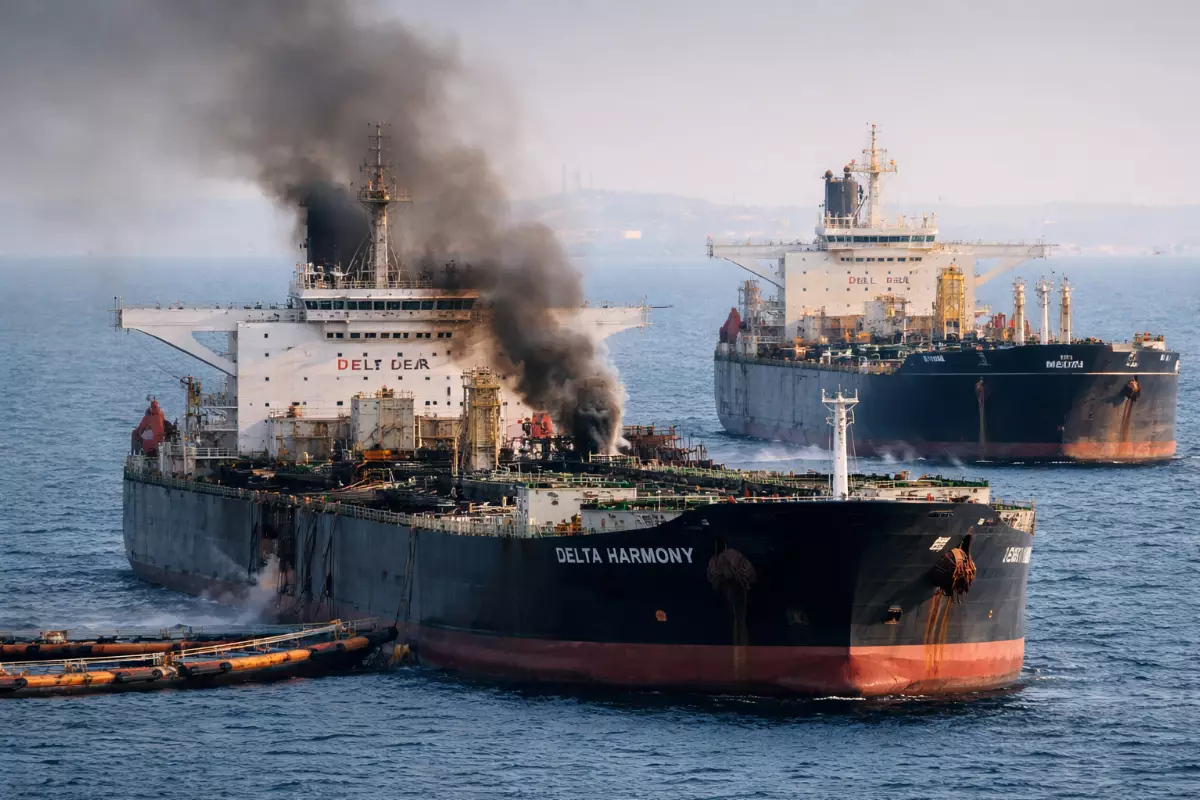 Два танкера с казахстанской нефтью подверглись атаке беспилотников