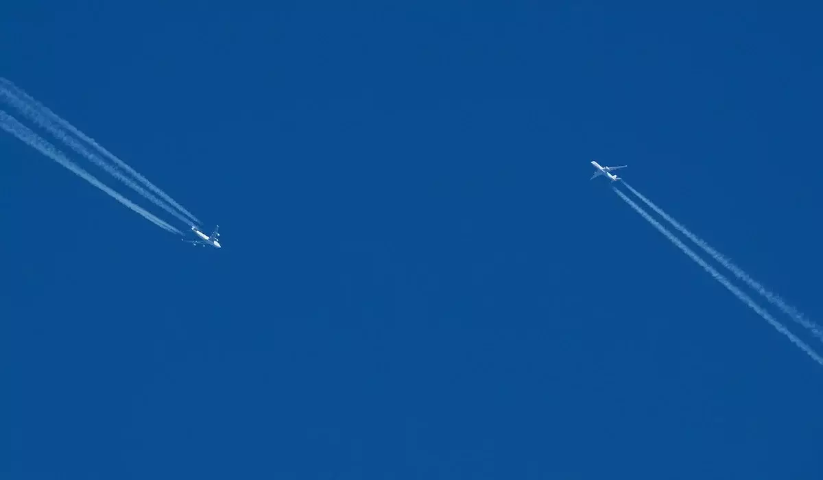 Қазақстан аспанында екі ұшақ соқтығысып қала жаздаған