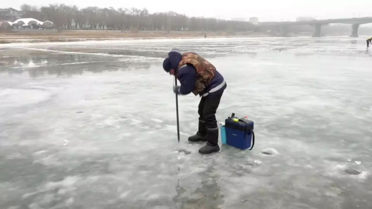 Мұздағы қауіпсіздік қатаң бақыланады